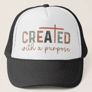 Gorra De Camionero Creado con un propósito de fe cristiana