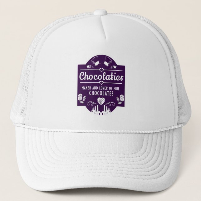 Gorra De Camionero Creador de chocolate (Anverso)