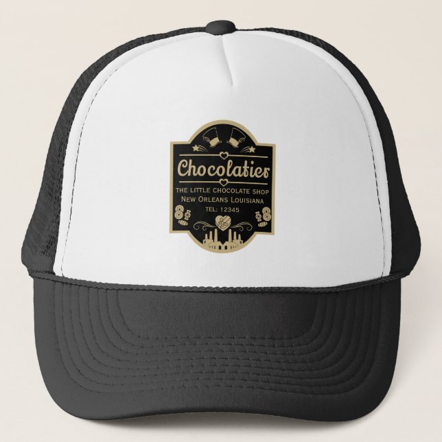 Gorra De Camionero Creador de chocolate (Anverso)