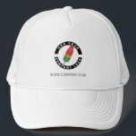 Gorra De Camionero Crear marca de logotipo de Personalizado para empl<br><div class="desc">Añada su logotipo de marca y texto personalizado a este sombrero de camionero perfecto para crear conciencia de marca o como medio publicitario. Disponible en otros colores y tamaños. No hay cantidad mínima de pedido ni cargo de instalación.</div>