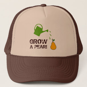 Gorra De Camionero ¡Crecer una Perla! humor divertido de rebus (-má