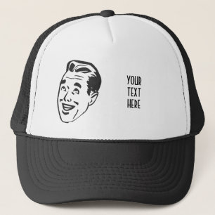 GORRA DE CAMIONERO CREE SUS PROPIOS REGALOS FELICES RETROS DE LA