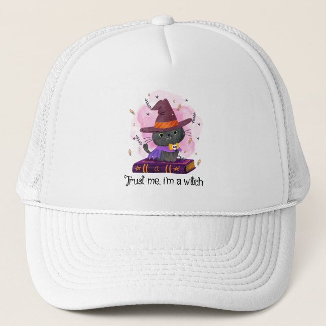 Gorra De Camionero Créeme, soy una bruja (Anverso)