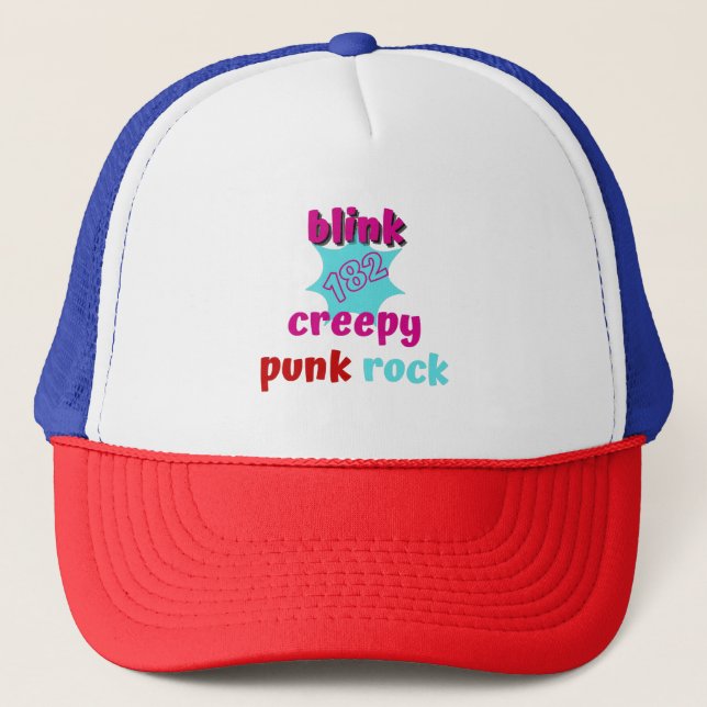 Gorra De Camionero Creepy punk rock  (Anverso)