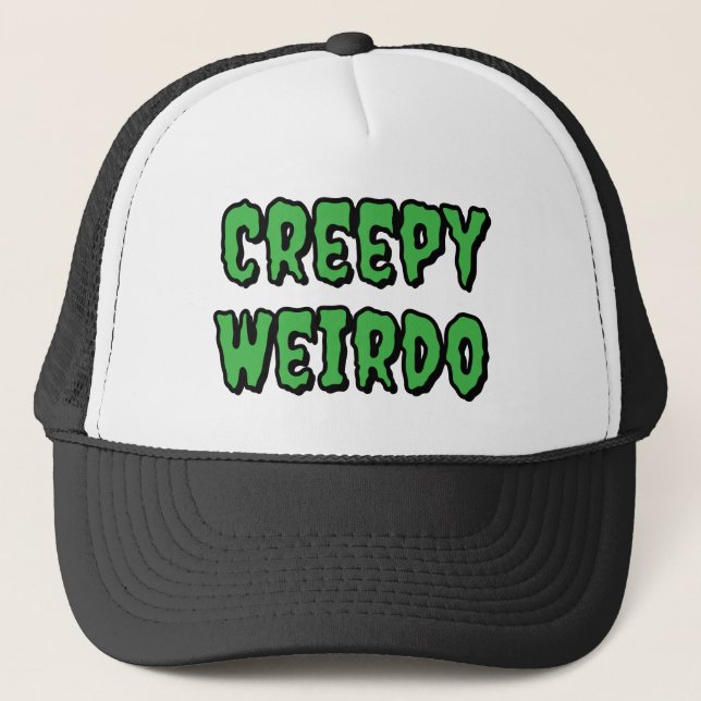 Gorra De Camionero Creepy Weirdo (Anverso)