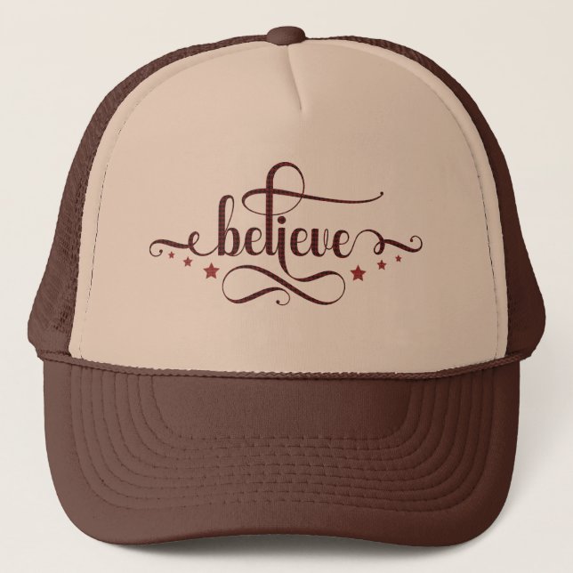 Gorra De Camionero Creer (Anverso)