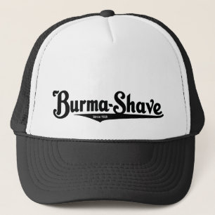 Gorra De Camionero Crema de afeitar del Birmania-Afeitado
