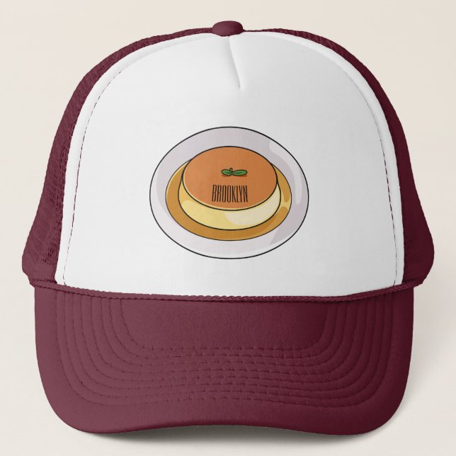Gorra De Camionero Creme caramel personalizado ilustracion (Anverso)