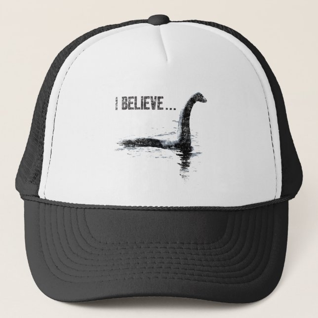Gorra De Camionero Creo… al monstruo de Loch Ness (Anverso)