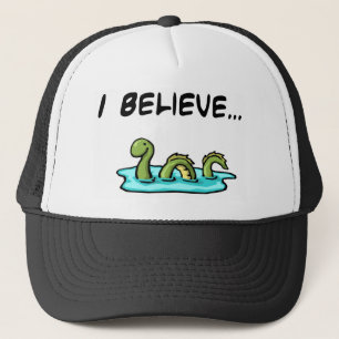 Gorra De Camionero Creo en el monstruo de Loch Ness