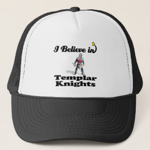 Gorra De Camionero creo en los caballeros templarios