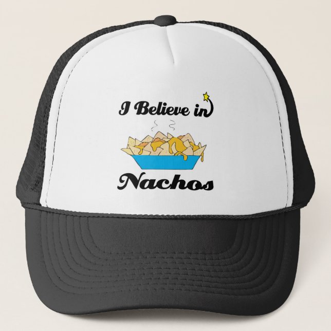 Gorra De Camionero creo en nachos (Anverso)