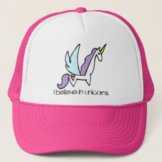 Gorra De Camionero Creo en unicornios