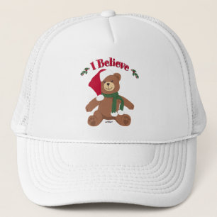 Gorra De Camionero ¡Creo! Navidades Teddy Bear