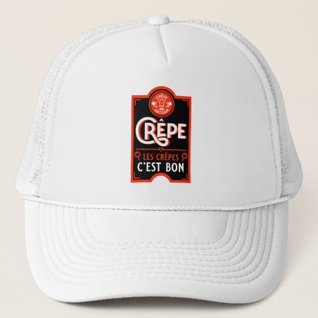 Gorra De Camionero Crepes franceses (Anverso)