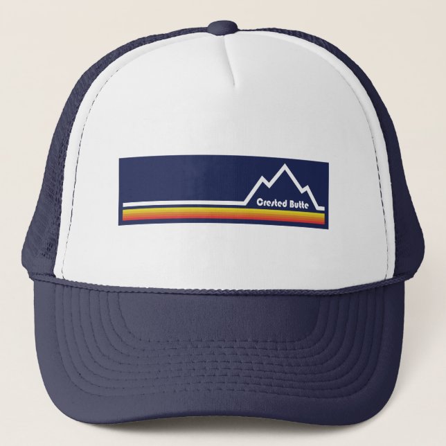 Gorra De Camionero Crested Butte Colorado (Anverso)