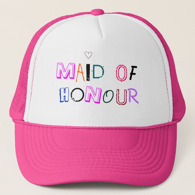 Gorra De Camionero Criada del casquillo del honor (Anverso)