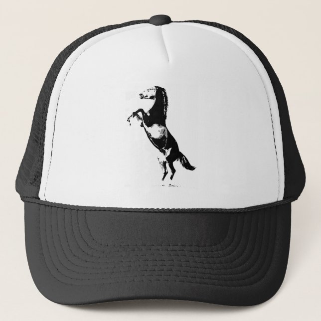 Gorra De Camionero Crianza de Caballos (Anverso)