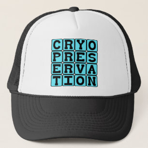 Gorra De Camionero Criopreservación, congelación de seres humanos