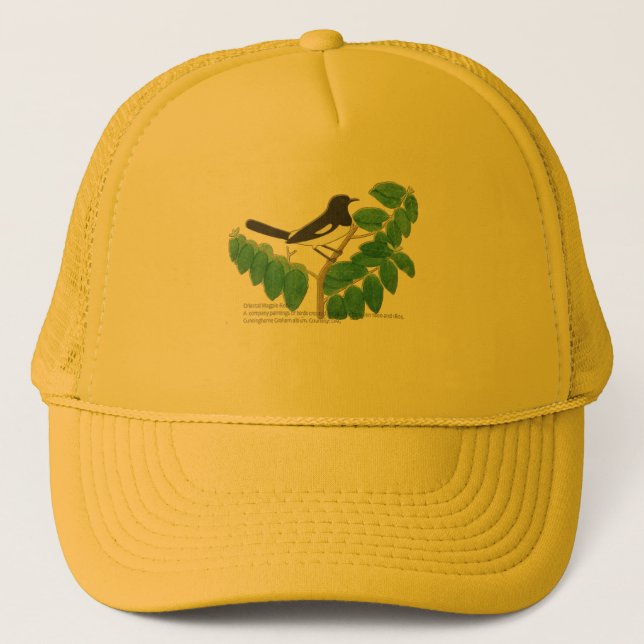 Gorra De Camionero Cristal Oriental-Robin (Anverso)