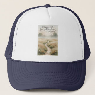 Gorra de camionero cristiana Filipenses 4:13
