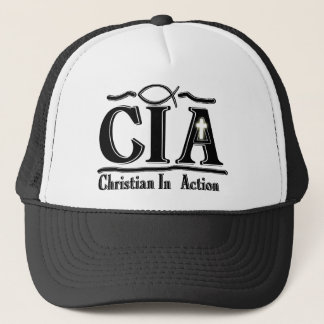 GORRA DE CAMIONERO CRISTIANO DE LA CIA EN SIGLAS DE LA ACCIÓN