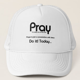 Gorra De Camionero Cristiano Pray