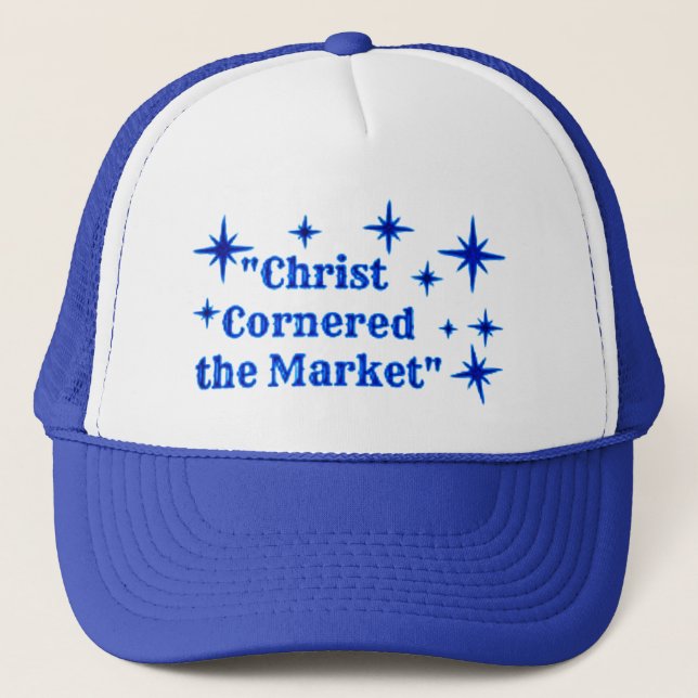 Gorra De Camionero Cristo está en (Anverso)