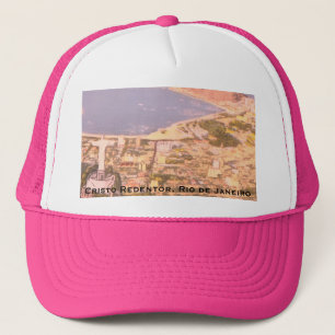Gorra De Camionero Cristo Redentor, Montaña Corcovado, Brasil