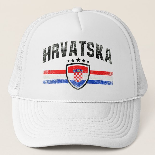 Gorra De Camionero Croacia (Anverso)