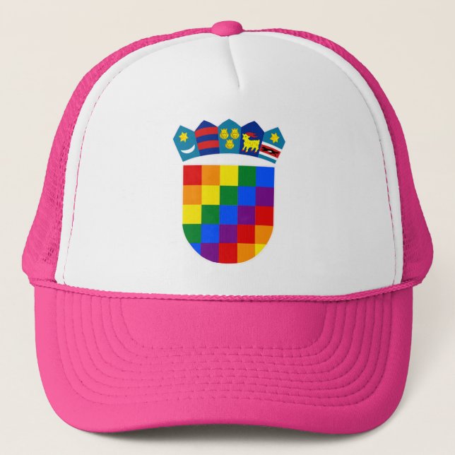 Gorra De Camionero Croacia LGBT (Anverso)