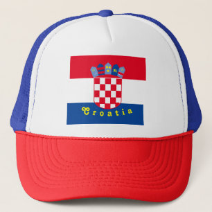 Gorra De Camionero Croatian Flag Design