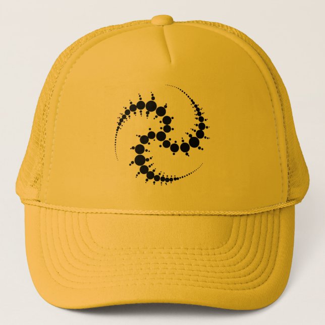 Gorra De Camionero CropTop7 - Colina del molino de viento (Anverso)