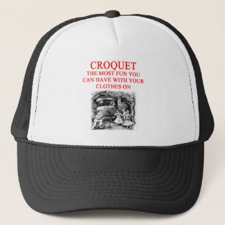 GORRA DE CAMIONERO CROQUET