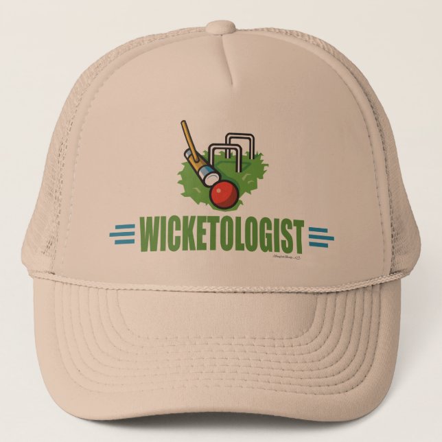 Gorra De Camionero Croquet humorístico (Anverso)