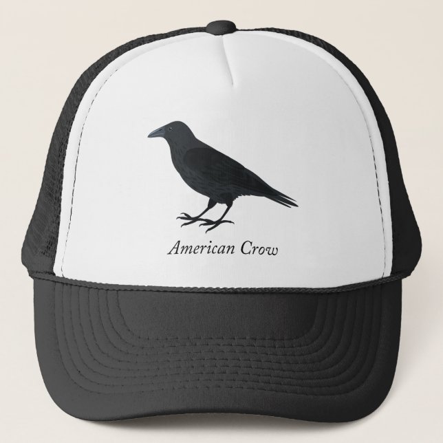 Gorra De Camionero Crow americano (Anverso)