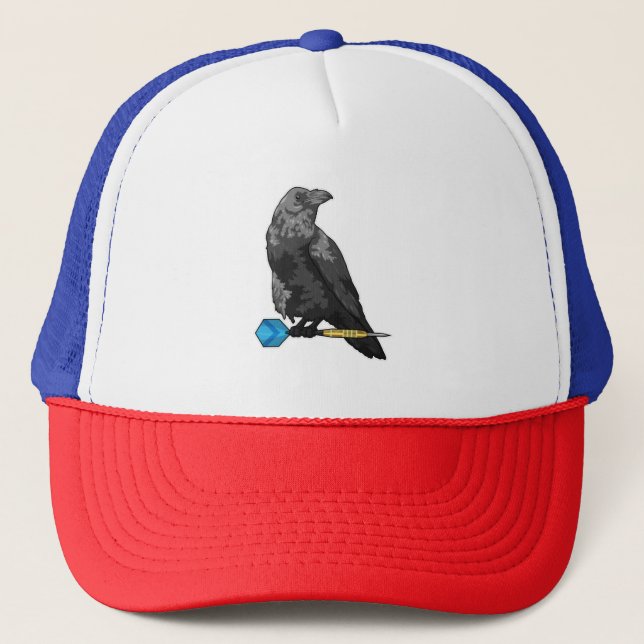 Gorra De Camionero Crow en Darts con Dart (Anverso)