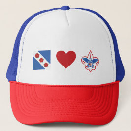 Gorra De Camionero Crozet ama a los scouts