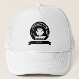 GORRA DE CAMIONERO CRUCERO DE JUBILACIÓN