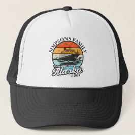 Gorra De Camionero Cruceros a la familia Personalizado de Alaska