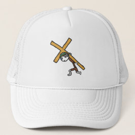 Gorra De Camionero Crucifijo