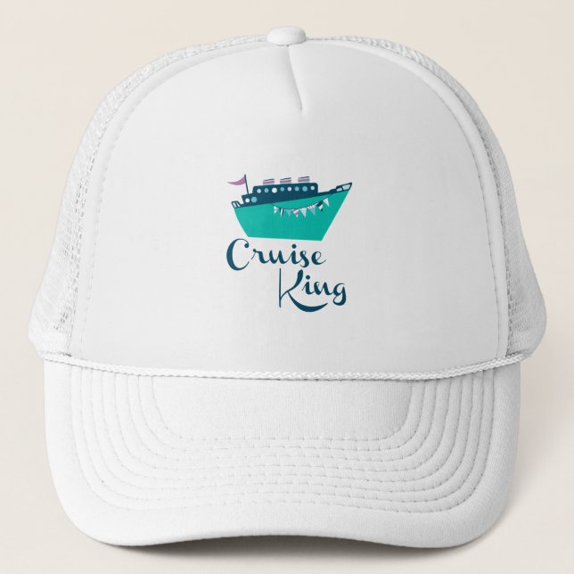 Gorra De Camionero Cruise King (Anverso)