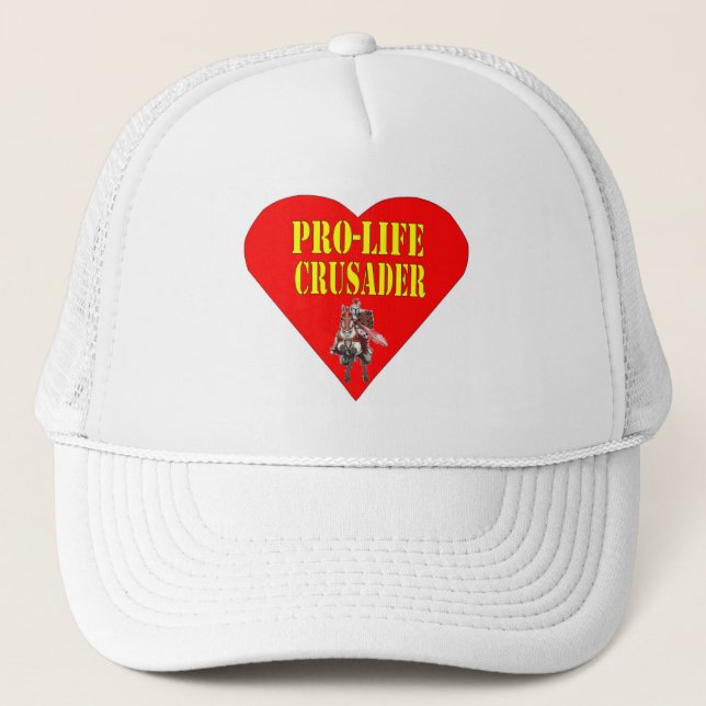 GORRA DE CAMIONERO CRUSADOR PRO LIFE (Anverso)