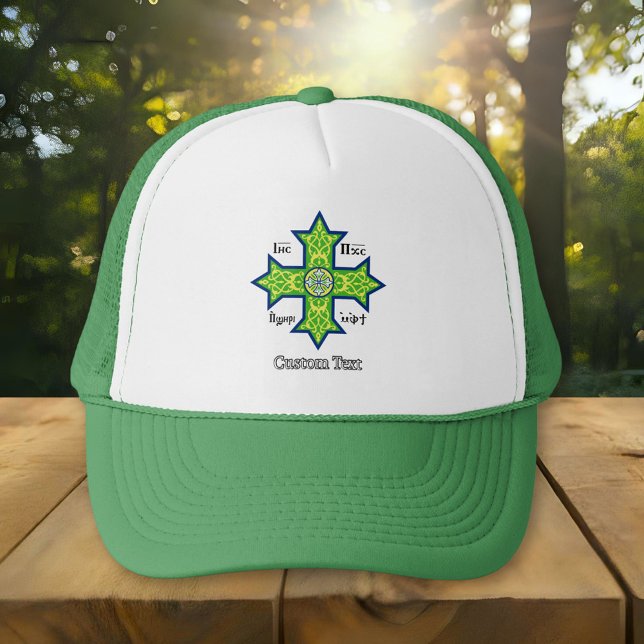 Gorra De Camionero Cruz copta (Subido por el creador)