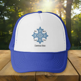 Gorra De Camionero Cruz copta