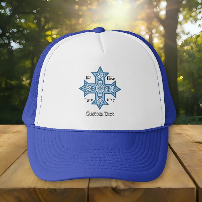 Gorra De Camionero Cruz copta (Subido por el creador)