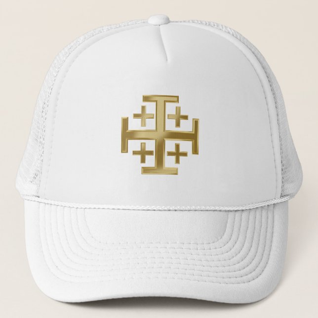 Gorra De Camionero Cruz cristiana (Anverso)