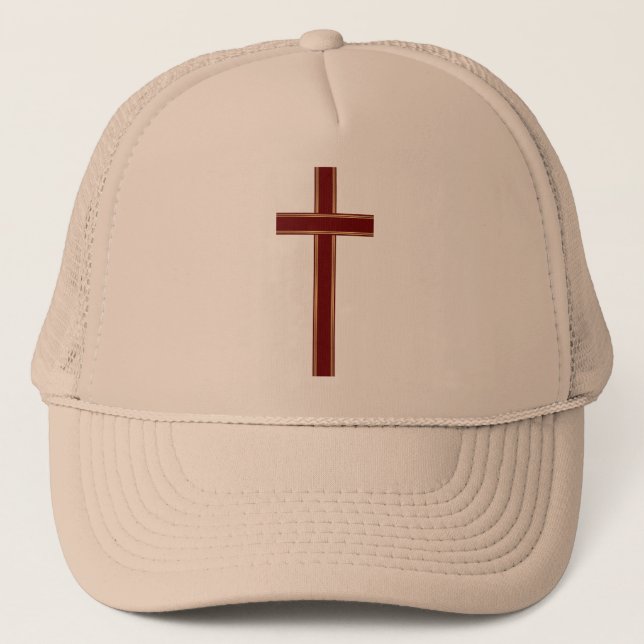 Gorra De Camionero Cruz cristiana (Anverso)