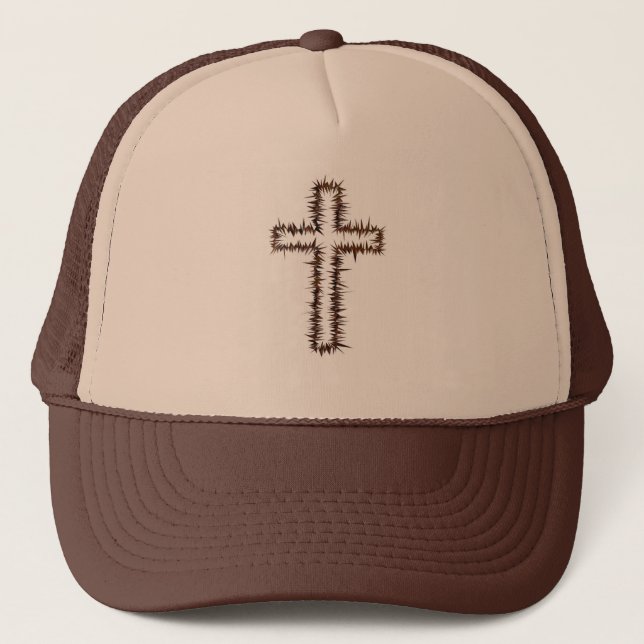 Gorra De Camionero Cruz de espinas (Anverso)
