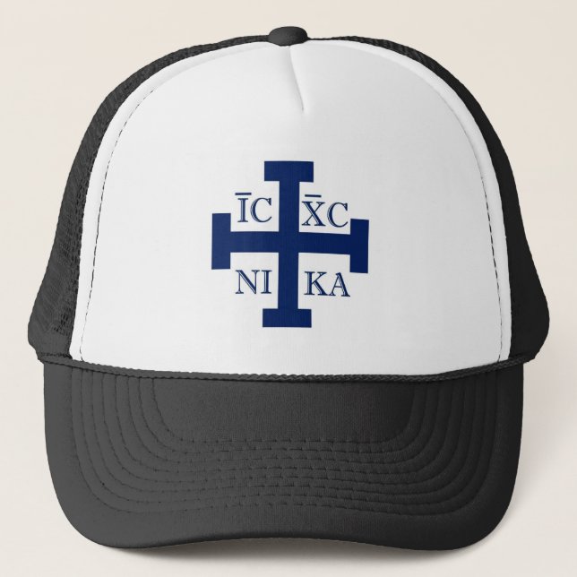 Gorra De Camionero Cruz de Jerusalén (Anverso)